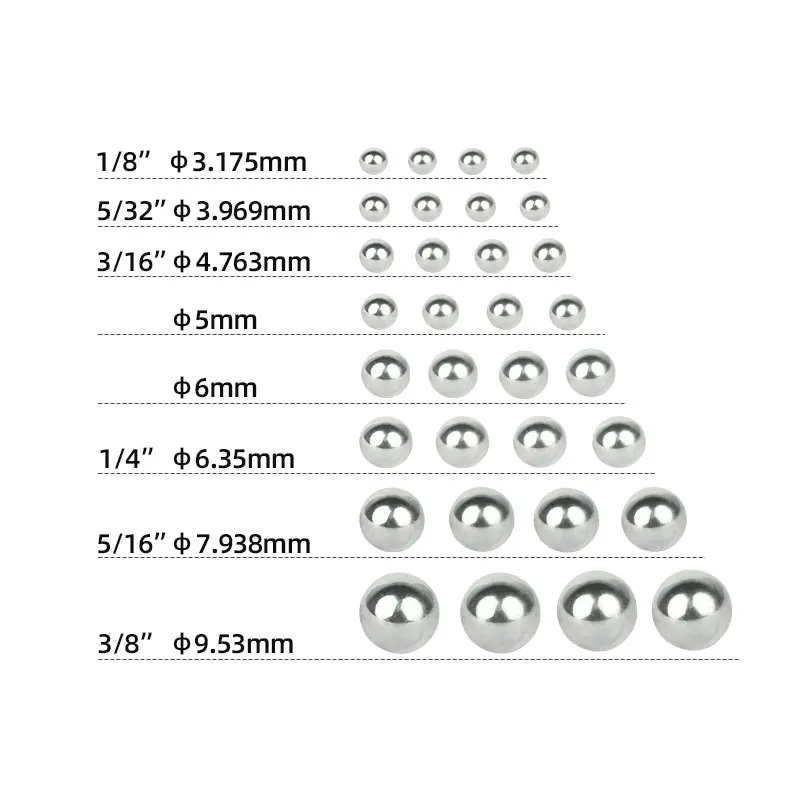 Mountain Biking Kids - 144/20pcs Bicycle Carbon Steel Loose Ball