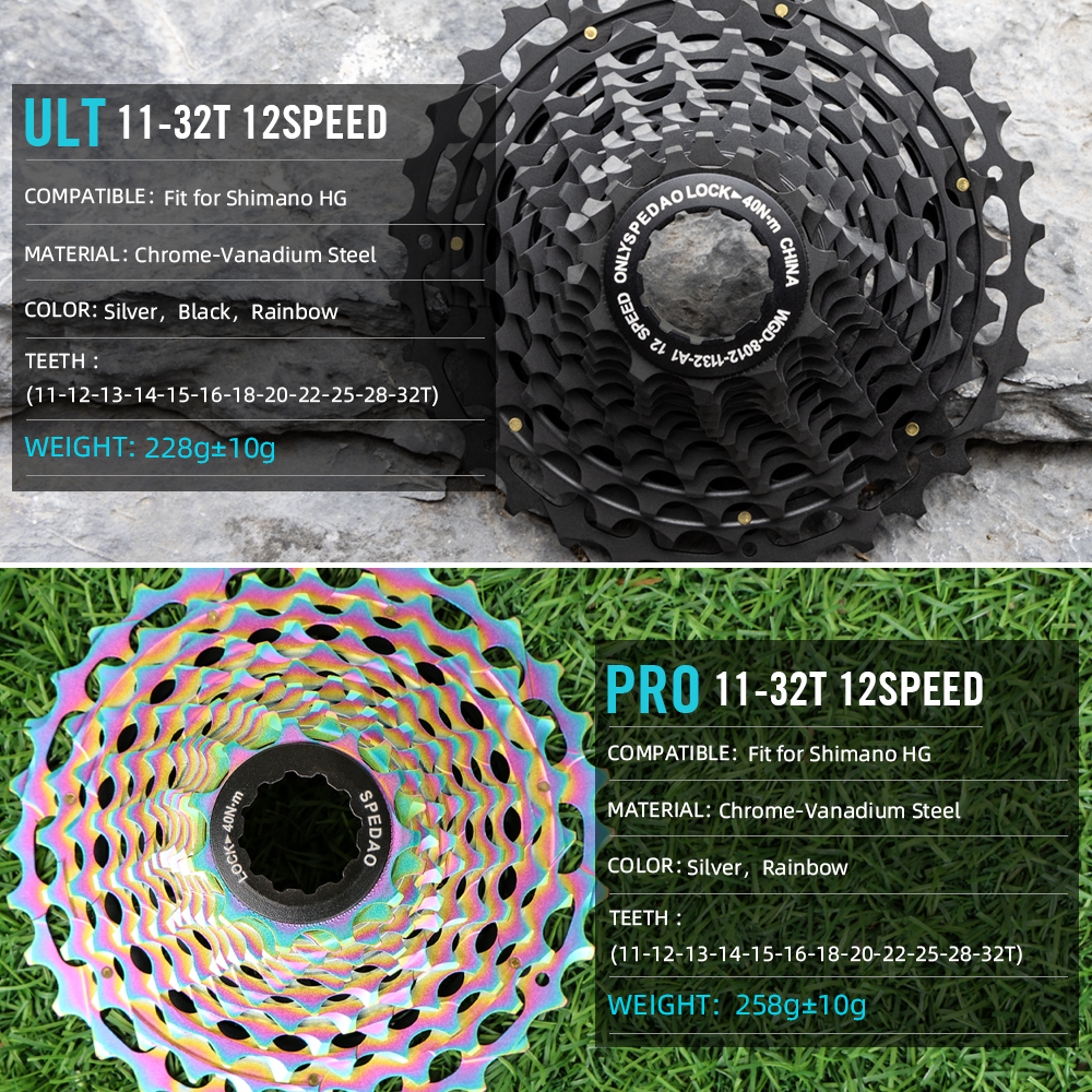 SPEDAO 12 SPEED CASSETT Road B - Cassette 11 Speed ulasan dan harga