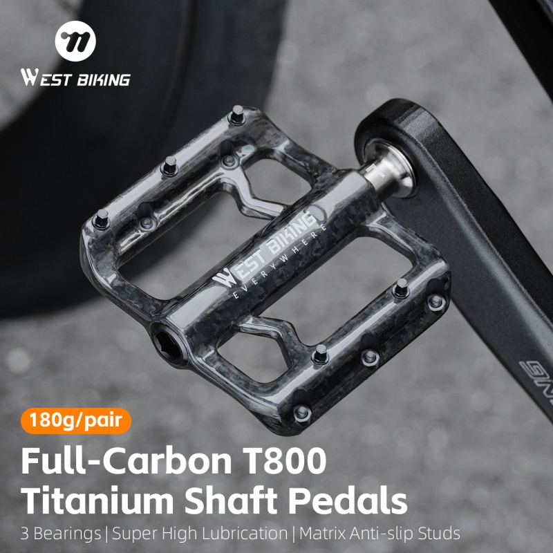 WEST BIKING Bicycle Pedals 3 B - Pedal Platform Flat ulasan dan harga
