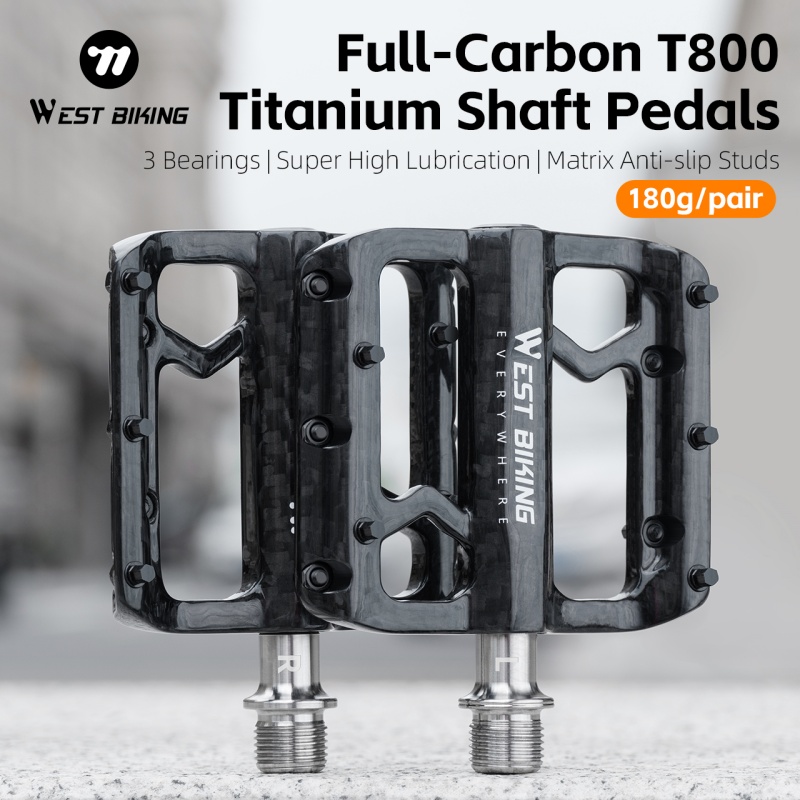 WEST BIKING Bicycle Pedals 3 B - Pedal Platform Flat ulasan dan harga