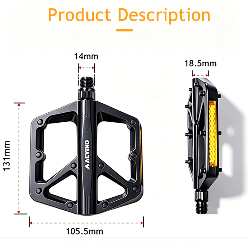 AEYINO Ultralight Bicycle Peda - Pedal Platform Flat ulasan dan harga