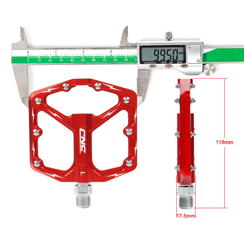 CNC Mtb Pedals, Bicycle Pedals - Pedal Platform Flat ulasan dan harga