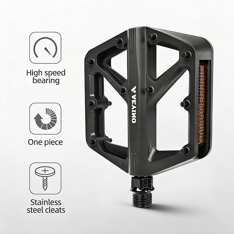 Seal Bearing Bike Pedals with  - Pedal Platform Flat ulasan dan harga