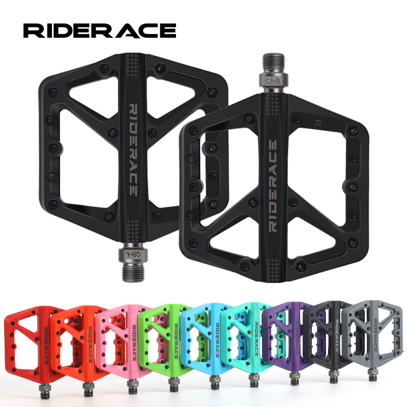 Ultralight Bicycle Pedals Nylo - Pedal Platform Flat ulasan dan harga