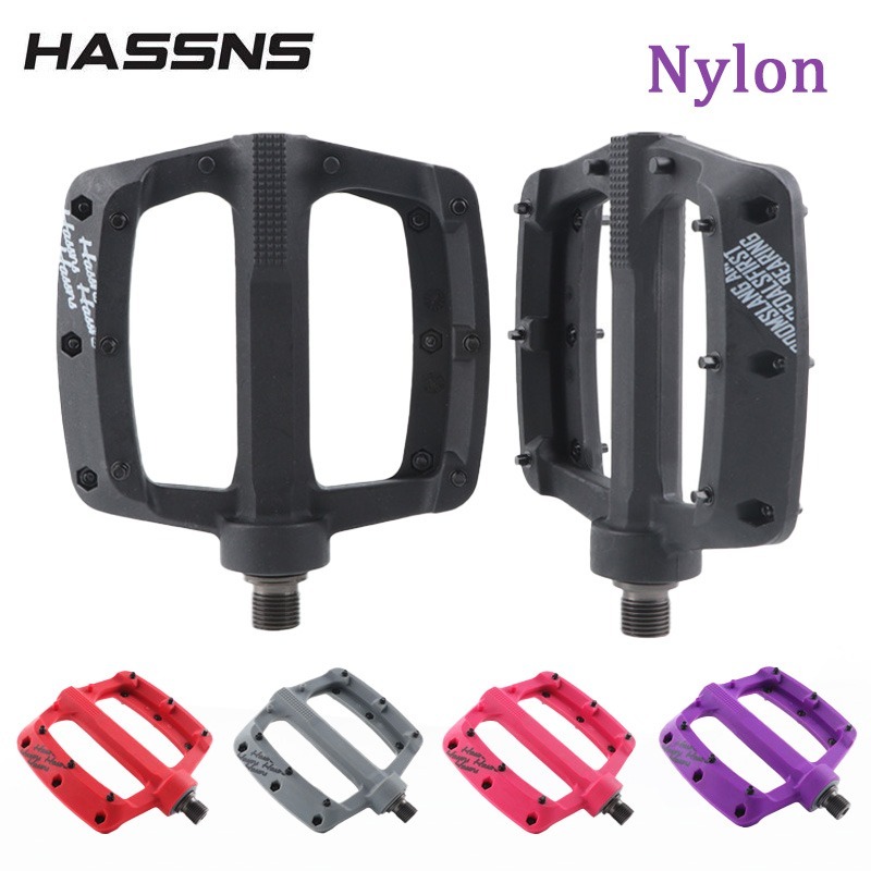 HASSNS nylon bicycle pedals 3  - Pedal Platform Flat ulasan dan harga