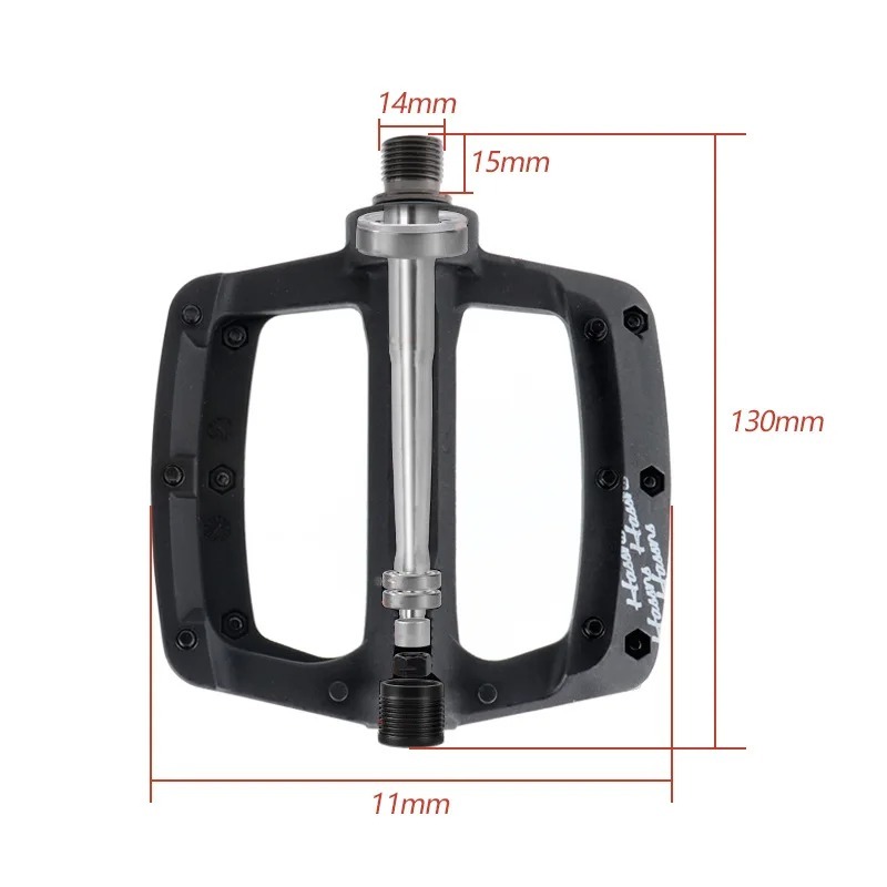 HASSNS nylon bicycle pedals 3  - Pedal Platform Flat ulasan dan harga