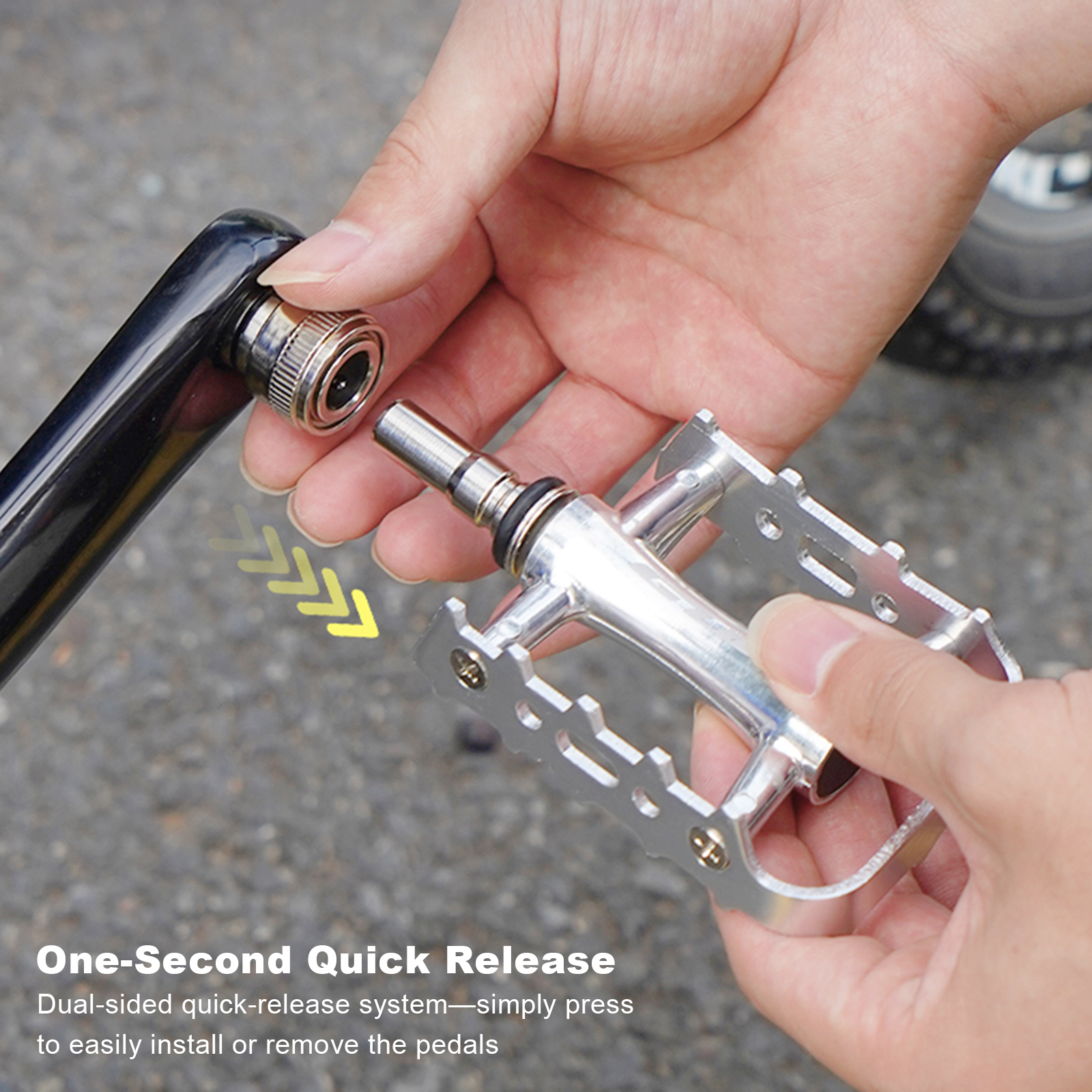 Aluminum Alloy Bicycle Pedal w - Pedal Platform Flat ulasan dan harga