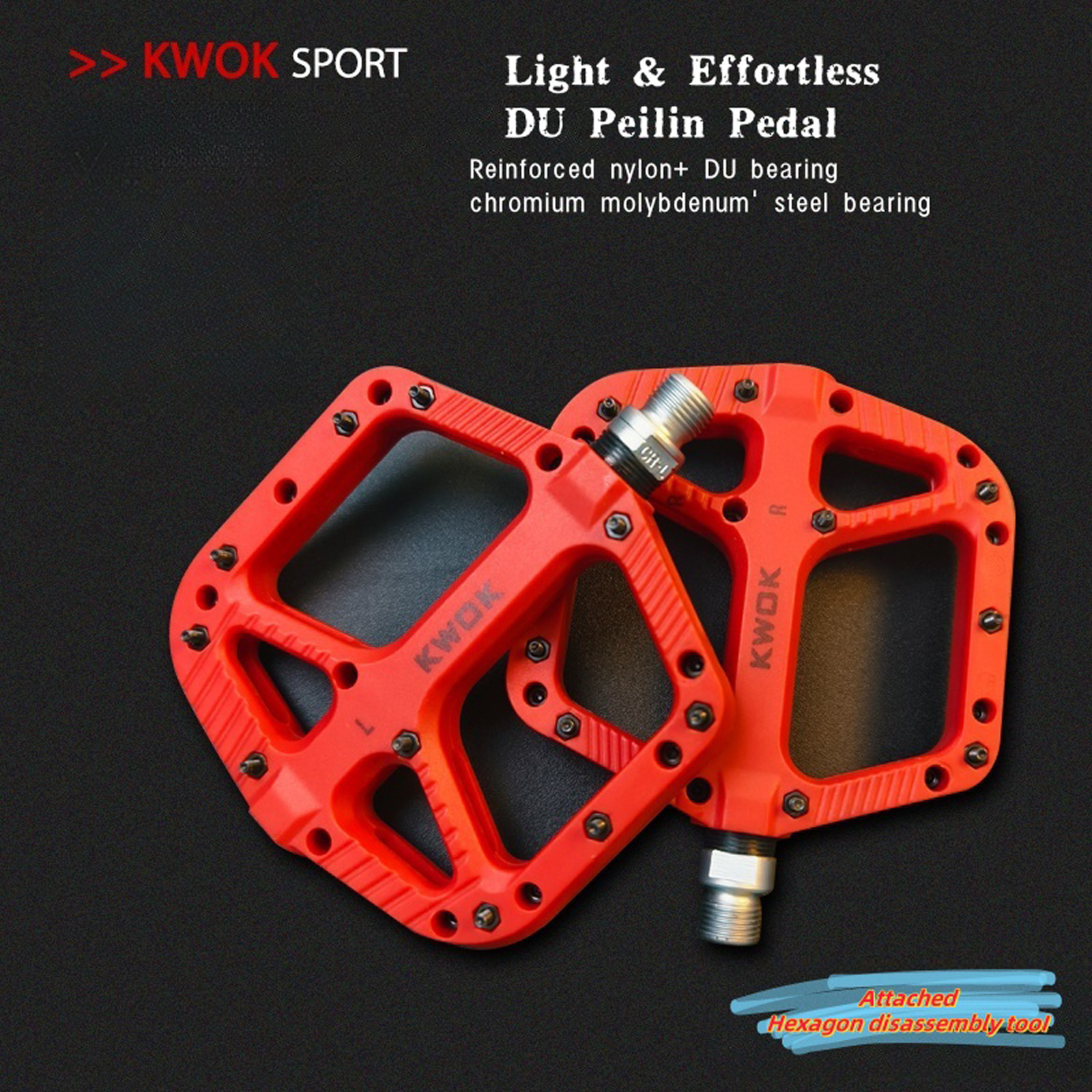 Bicycle Pedals Ultralight Bike - Pedal Platform Flat ulasan dan harga