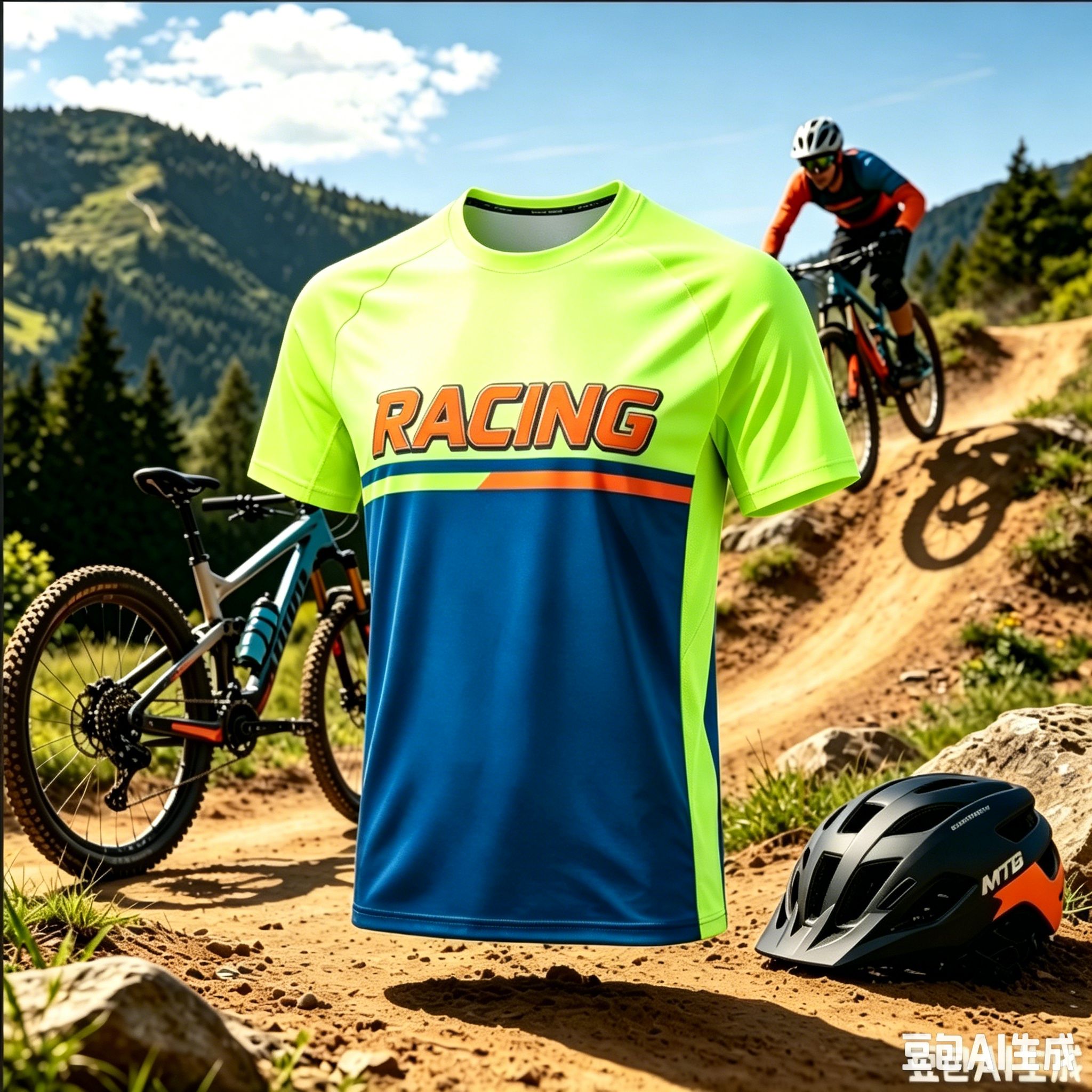 Family Mtb Racing Short Sleeve - Mountain Biking Kids ulasan dan harga