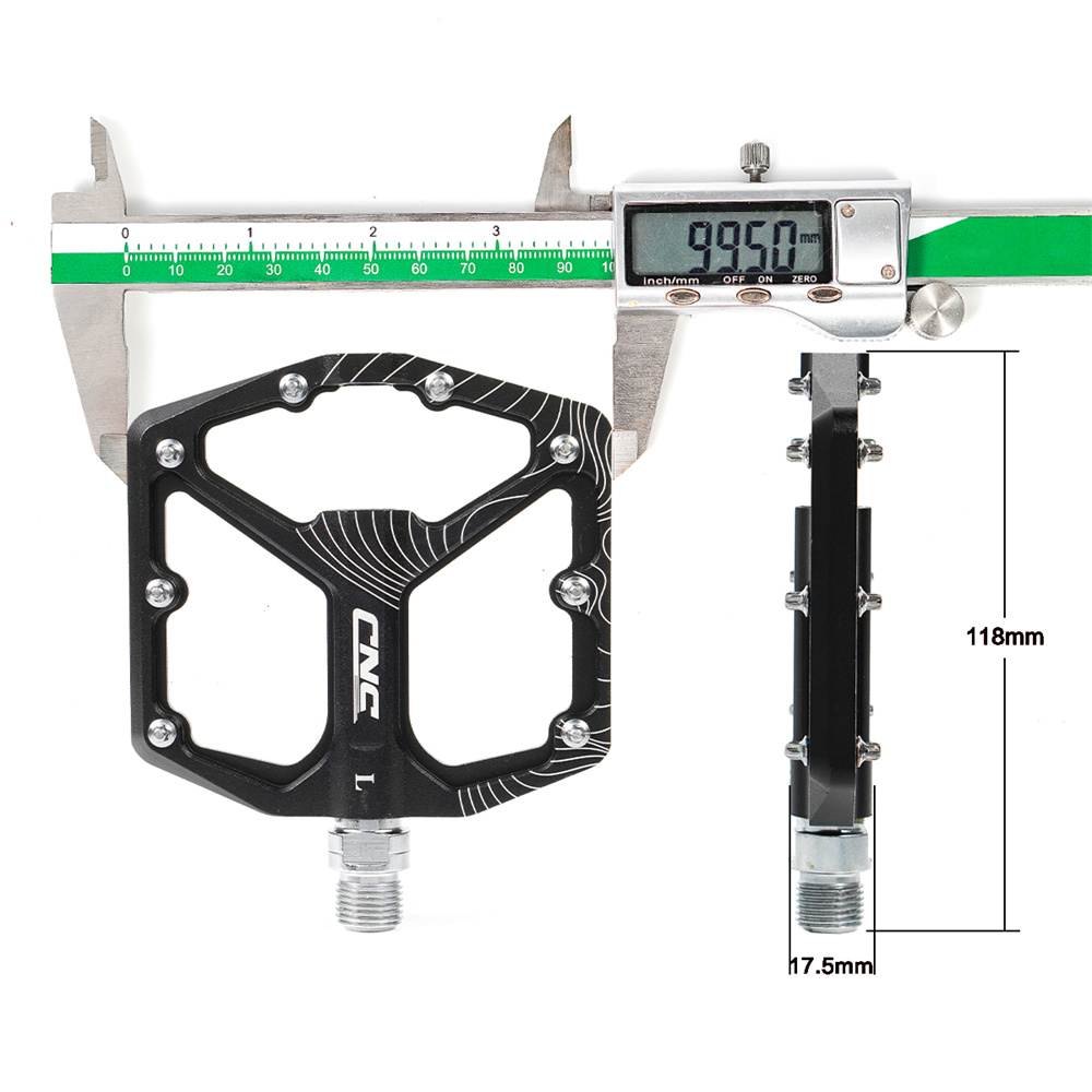 CNC Mtb Bicycle Pedals, Bike A - Pedal Platform Flat ulasan dan harga