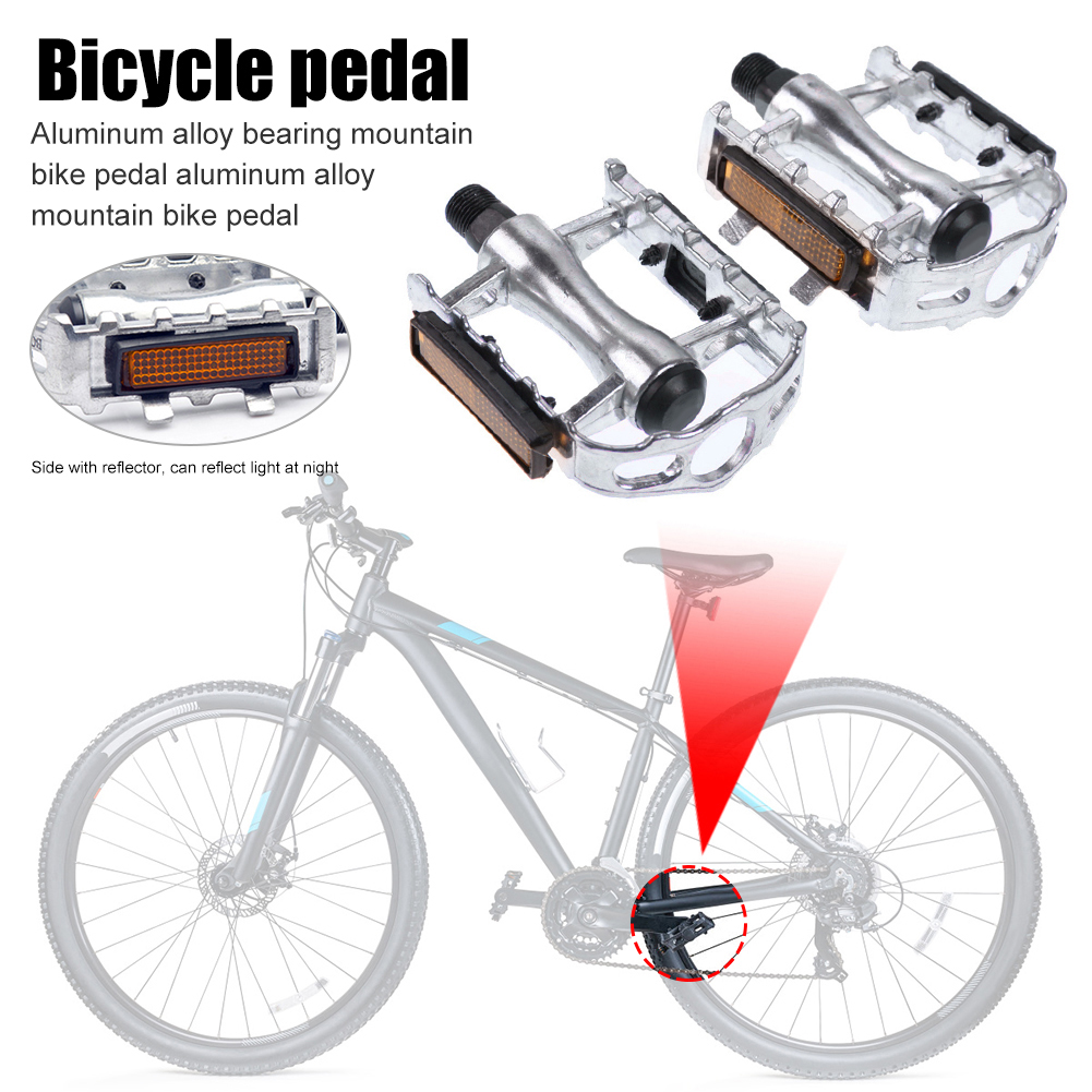 Bicycle Pedal Aluminium Alloy  - Pedal Platform Flat ulasan dan harga