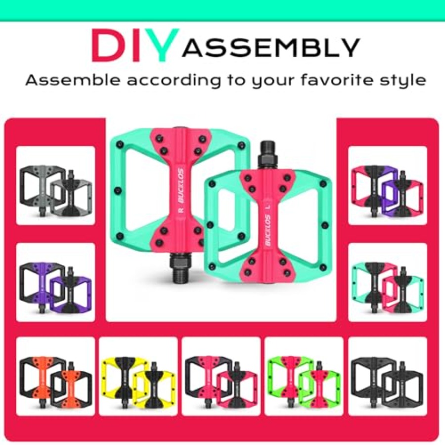 Bike Handlebar Grips Double Lo - Pedal Platform Flat ulasan dan harga