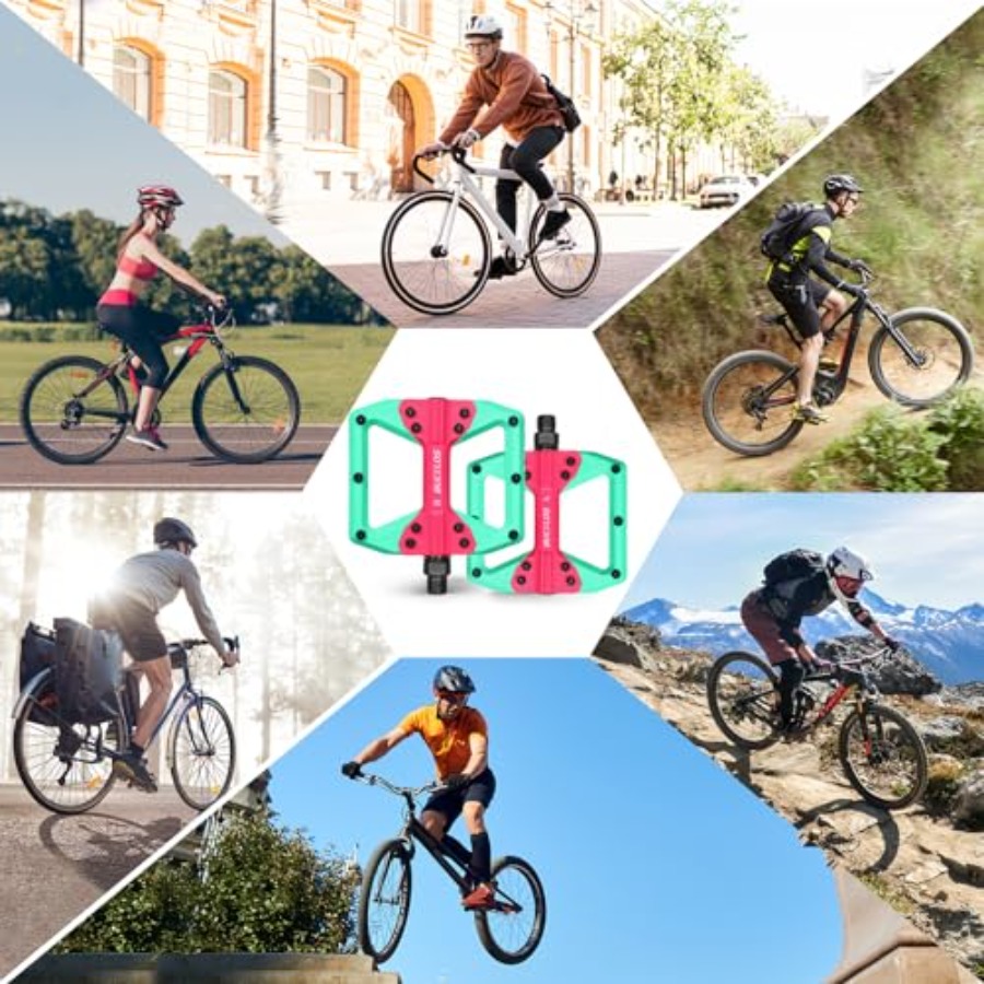 Bike Handlebar Grips Double Lo - Pedal Platform Flat ulasan dan harga